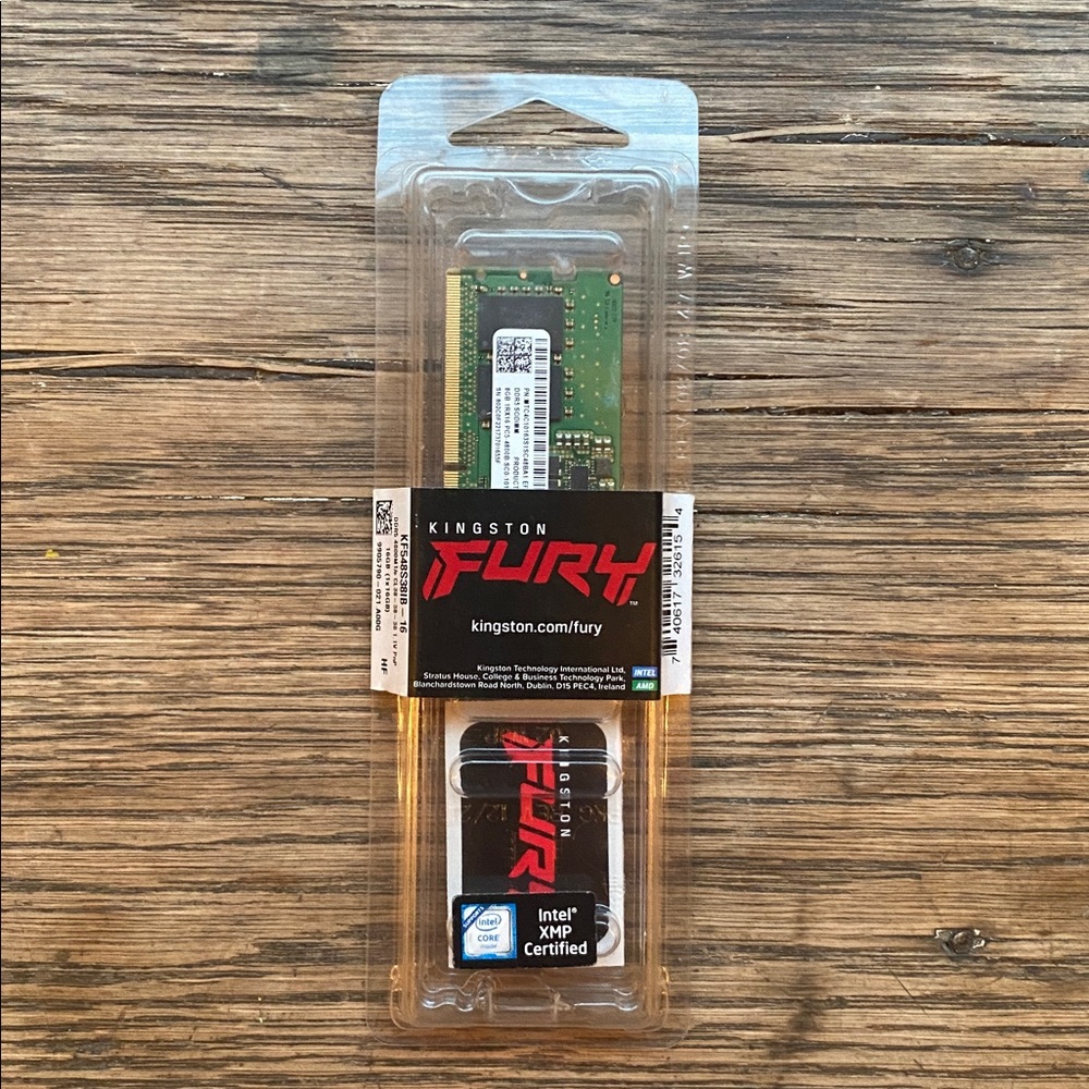 Kingston Fury Ram 8GB.
MISSING PIECE.